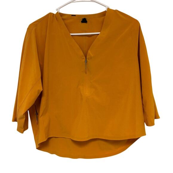 Lululemon Sarala Shirt lululemon lab True Tangerine - Picture 4 of 9